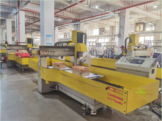 Sawing Department production scene
